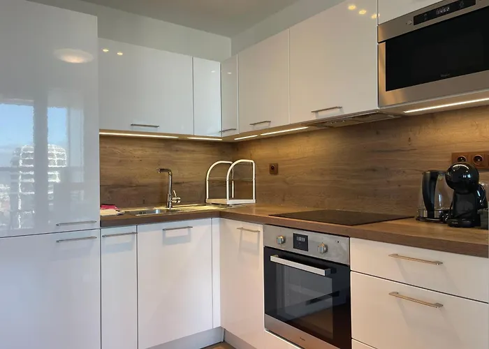 Appartement Sag 28 Floor Panrama Free Parking Free Wifi Bratislava