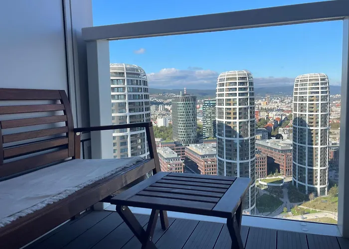 Sag 28 Floor Panrama Free Parking Free Wifi * Bratislava