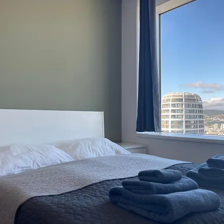 アパート Sag 28 Floor Panrama Free Parking Free Wifi ブラチスラヴァ